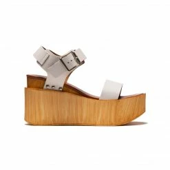 L'INTERVALLE Fleur White Leather