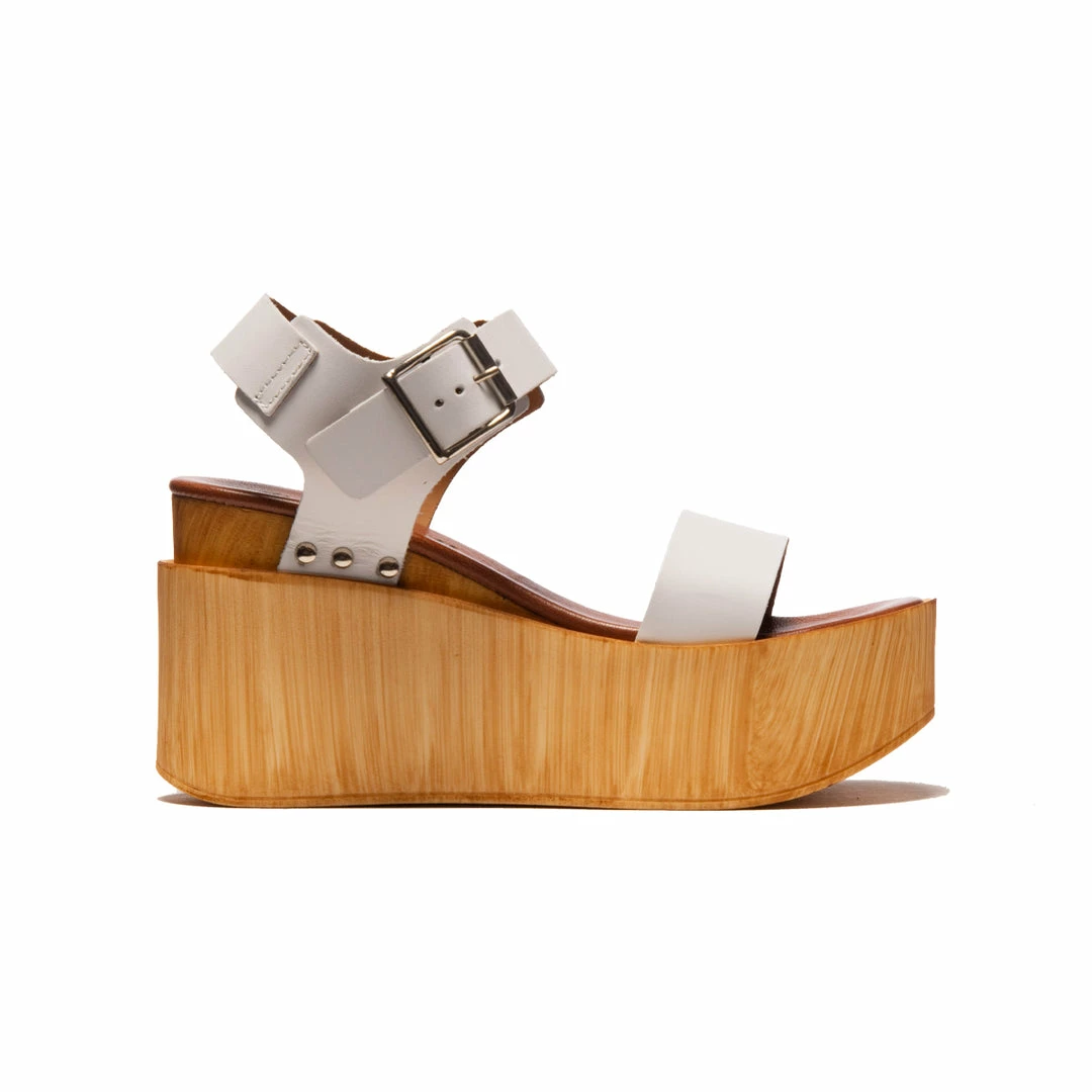 L'INTERVALLE Fleur White Leather 1 L'INTERVALLE Fleur White Leather