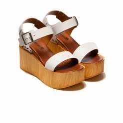 L'INTERVALLE Fleur White Leather