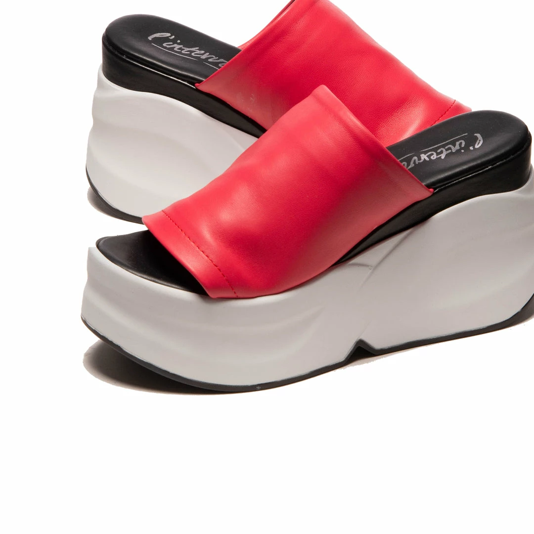 L'INTERVALLE WOMEN Cricket Dark Pink Leather 3 L'INTERVALLE WOMEN Cricket Dark Pink Leather