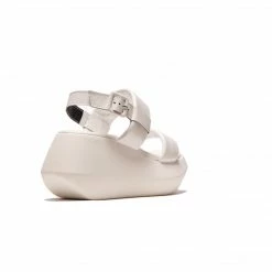 L'INTERVALLE WOMEN Flutter White Leather