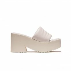 L'INTERVALLE WOMEN Mony White Leather