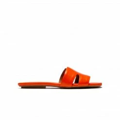 L'INTERVALLE Kitty Orange Leather WOMEN