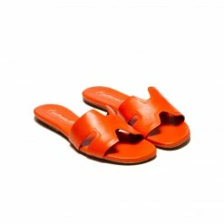 L'INTERVALLE Kitty Orange Leather WOMEN