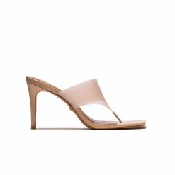 L'INTERVALLE WOMEN Buzios Nude Leather/Vinyl