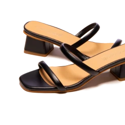 L'INTERVALLE WOMEN Jelani Black Leather