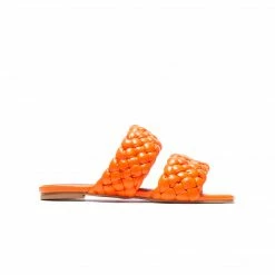 L'INTERVALLE Lounge Orange Leather WOMEN