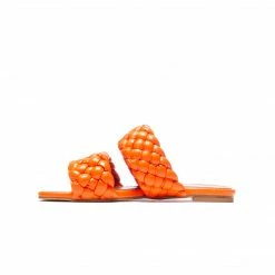 L'INTERVALLE Lounge Orange Leather WOMEN