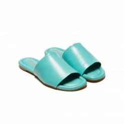 L'INTERVALLE WOMEN Lupe Turquoise Leather