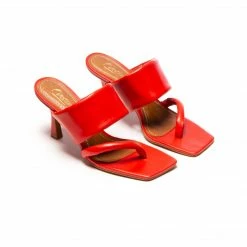 L'INTERVALLE WOMEN Jet Red Leather