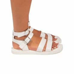 L'INTERVALLE Giardini White Leather WOMEN