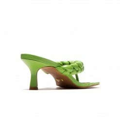 L'INTERVALLE Saxony Green Leather WOMEN