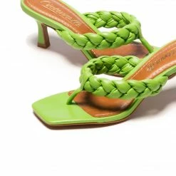 L'INTERVALLE Saxony Green Leather WOMEN