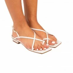 L'INTERVALLE WOMEN Amnesia White Leather