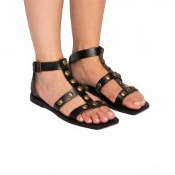 L'INTERVALLE WOMEN Shena Black Leather