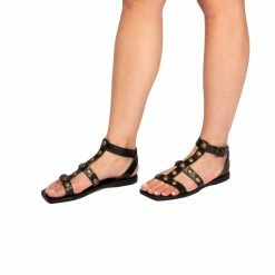 L'INTERVALLE WOMEN Shena Black Leather