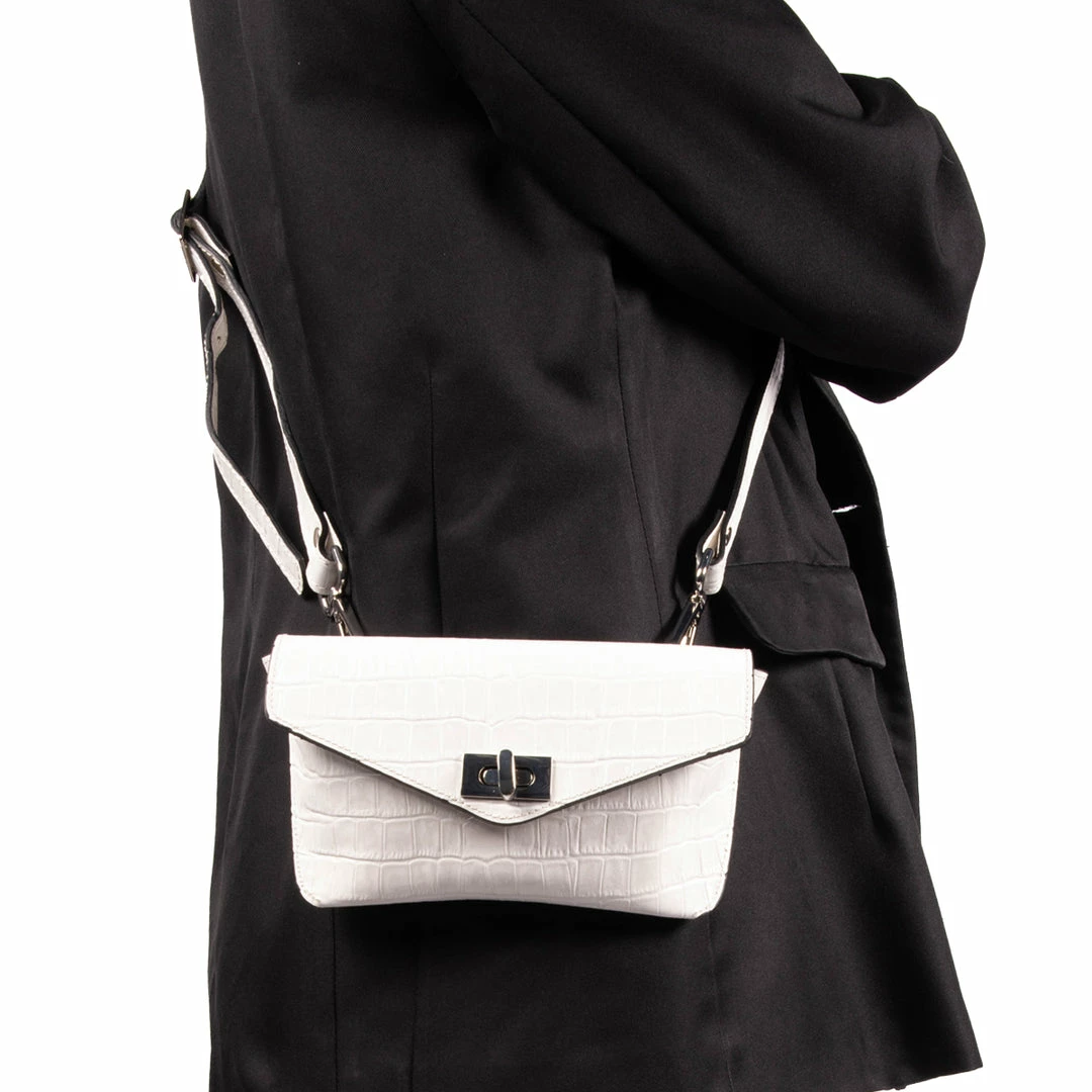 L'INTERVALLE Helen White Croco 2 L'INTERVALLE Helen White Croco