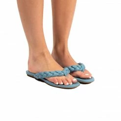 L'INTERVALLE WOMEN Sirocco Blue Leather