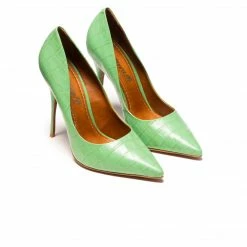 L'INTERVALLE Teeva Green Croco