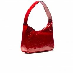 L'INTERVALLE City Red Shiny Croco