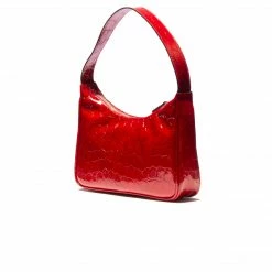 L'INTERVALLE City Red Shiny Croco