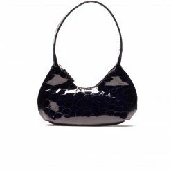 L'INTERVALLE WOMEN Mallory Navy Shiny Croco