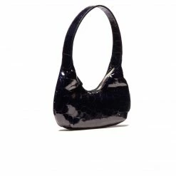 L'INTERVALLE WOMEN Mallory Navy Shiny Croco