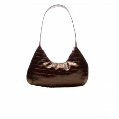L'INTERVALLE Molly Dark Brown Croco