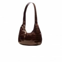 L'INTERVALLE Molly Dark Brown Croco