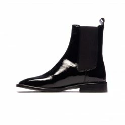L'INTERVALLE WOMEN Essen Black Leather