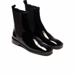 L'INTERVALLE WOMEN Essen Black Leather