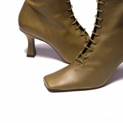 L'INTERVALLE Noble Olive Leather WOMEN