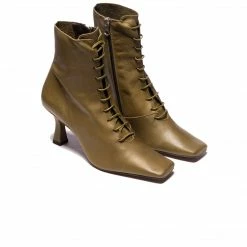 L'INTERVALLE Noble Olive Leather WOMEN