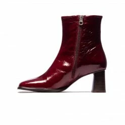 L'INTERVALLE WOMEN Swan Bordeaux Leather