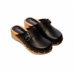 L'INTERVALLE Rica Black Leather WOMEN