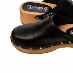 L'INTERVALLE Rica Black Leather WOMEN