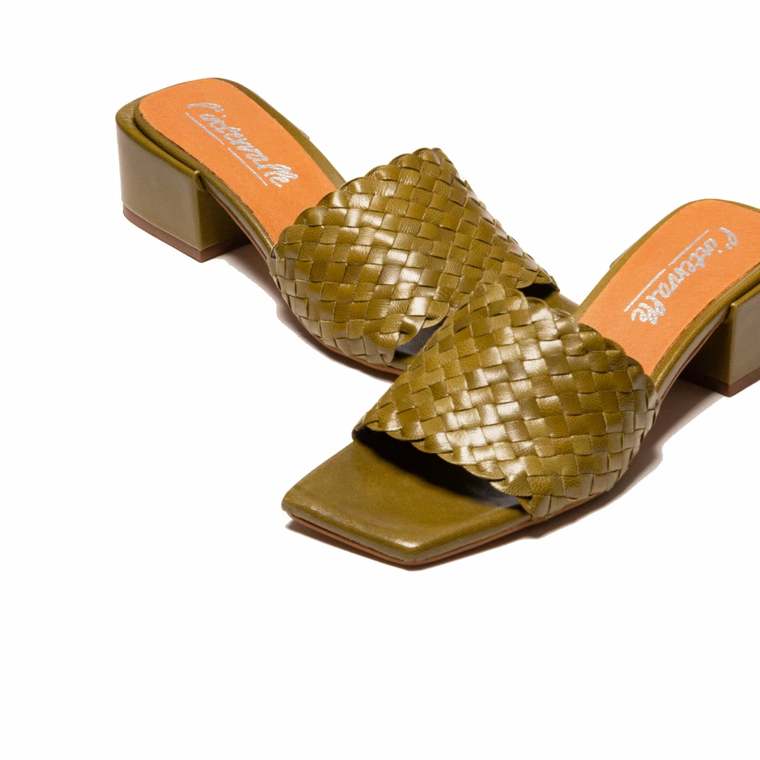 L'INTERVALLE Chava Khaki Weave 2 L'INTERVALLE Chava Khaki Weave