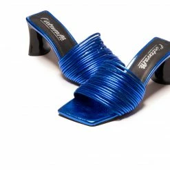 L'INTERVALLE Dounia Blue Metal WOMEN