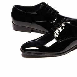 L'INTERVALLE MEN Isaac Black Patent 8 L'INTERVALLE MEN Isaac Black Patent