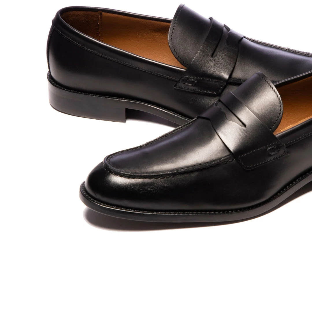 L'INTERVALLE William Navy Leather 4 L'INTERVALLE William Navy Leather