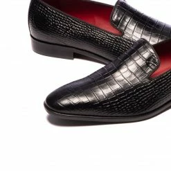 L'INTERVALLE Dylon Black Croco MEN