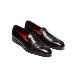 L'INTERVALLE Dylon Black Croco MEN