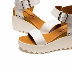 L'INTERVALLE Ishana White Leather WOMEN