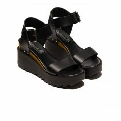 L'INTERVALLE WOMEN Ishana Black Leather