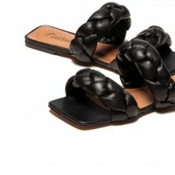 L'INTERVALLE Norine Black Leather WOMEN