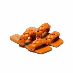 L'INTERVALLE Norine Orange Leather WOMEN