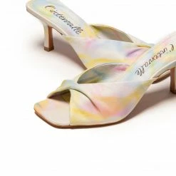 L'INTERVALLE WOMEN Regina Blue Tie Dye Leather