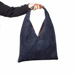 L'INTERVALLE Victoire Dark Blue Suede