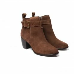 L'INTERVALLE WOMEN Etty Brown Suede
