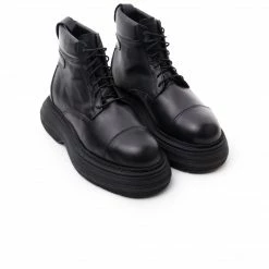 L'INTERVALLE Yuni Black Leather WOMEN